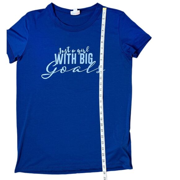 Med - Just a Girl with Big Goals graphic, LuLaRoe Liv - Picture 5 of 7